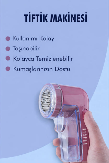 Akıllı Tiftik Sökücü - Kıyafet & Evcil Hayvan Tüyü Temizleyici