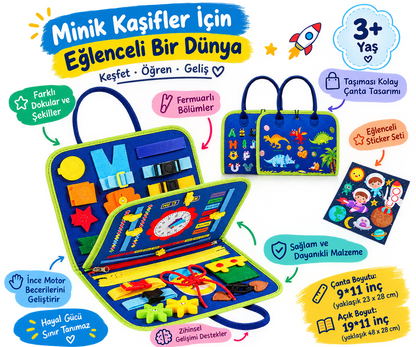Minik Kaşifler Aktivite Çantası