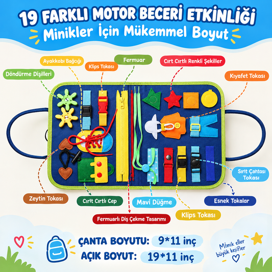 Minik Kaşifler Aktivite Çantası